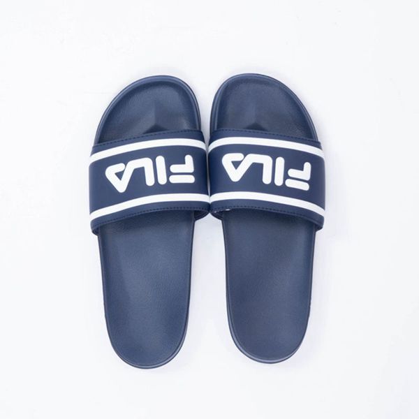 Chanclas Fila Hombre Azul Marino - Deckle - España 746589QTR